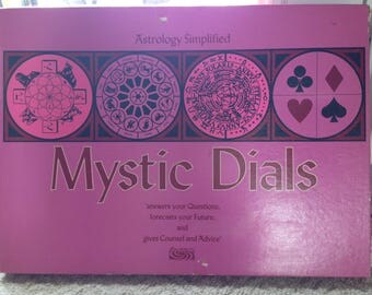 Vintage Mystic Dials Astrology Board Game 1967