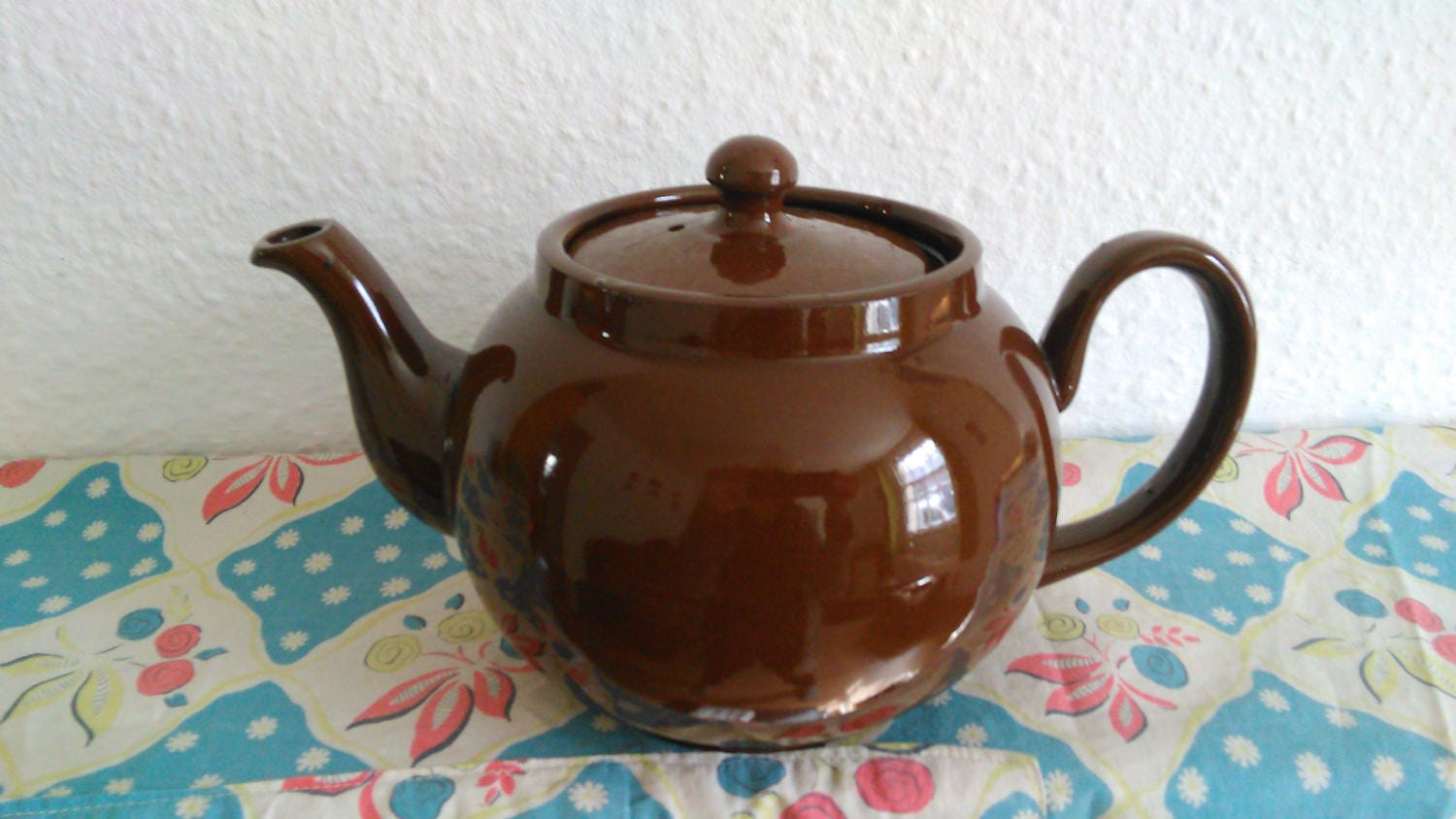 Vintage ALB Brown Betty Teapot Alcock Lindley & Bloore