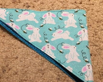 Easter bandana scarf for pet dog, cat, or rabbit in extra small, small, medium, large, and extra large