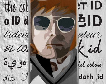 John Lennon - iPhone Case - iPhone 5/5s/SE - iPhone 6/6s - iPhone 6 Plus/6s Plus - iPhone 7/7 Plus - Abstract Art - Illustration - Graphic
