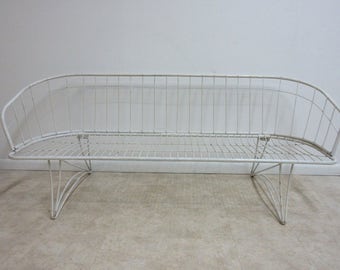 Vintage Mid Century Homecrest Outdoor Sofa Couch Love Seat