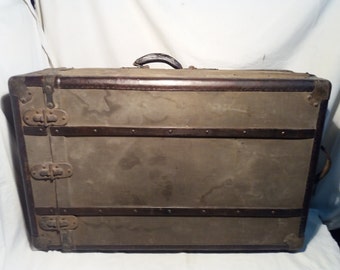 Vintage Big Suitcase - Wardrobe.Made in GERMANY