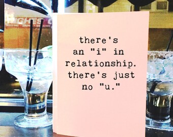 Greeting Cards, Breakup Card, Funny Card, Wholesale, Friend Card, Card for Him, Card for Her, Love Card