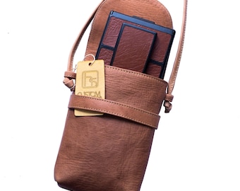 Custom Made Polaroid SX-70 Camera Bag - Genuine Leather - Vintage