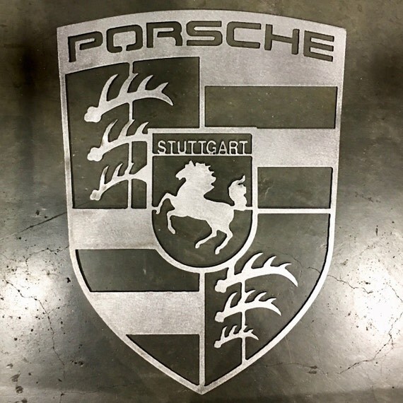 Porsche Metal Wall Art