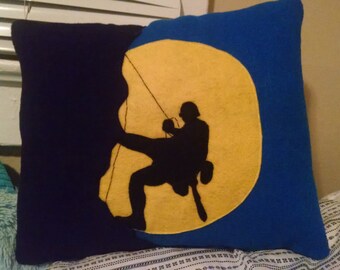 Rock Climbing Silhouette