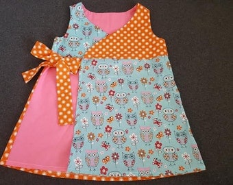 Items similar to Baby and Toddler Wrap Dress Sewing Pattern, PDF ...