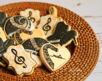 Music Sugar Cookies