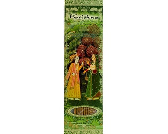 Incense Sticks Krishna - Vetiver, Cedarwood, and Halamadi