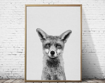 Fox Wall Art fox animal wall art fox poster woodland fox woodland poster Fox Wall Art fox animal wall art fox poster woodland fox woodland poster
