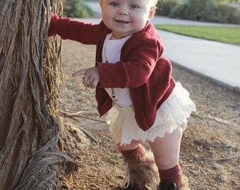 Ivory Lace {Paisley} Bloomers