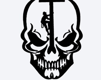 Lineman decal
