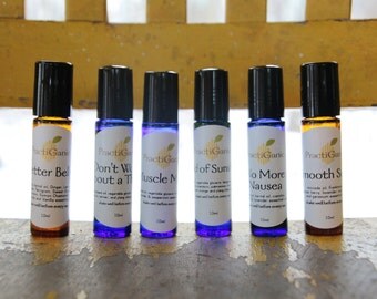 Essential Oil Roller Ball Remedies ... Nausea, Stress, Scars, Sore Muscles and More!