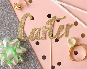 Personalized Name Cake Topper // Name Cake Topper // Custom Topper // Cake Topper // Personalized Cake Topper // Custom Cake Topper