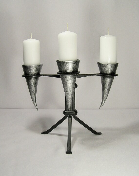 Skyrim candle holder Medieval candelabra LARP candle holder