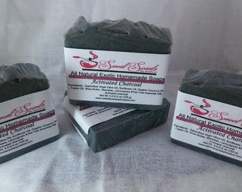 Activated Charcoal Soap (5-5.5 oz)