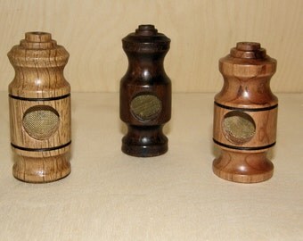 Hand Turned wood " Nose Warmer " pipes