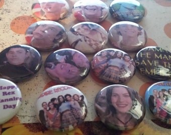 15 - 1 inch Empire Records Buttons