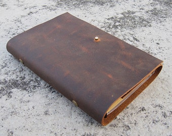 Personalized leather journal leather personalized journal custom leather bound journal notebook refillable mens leather journal cover