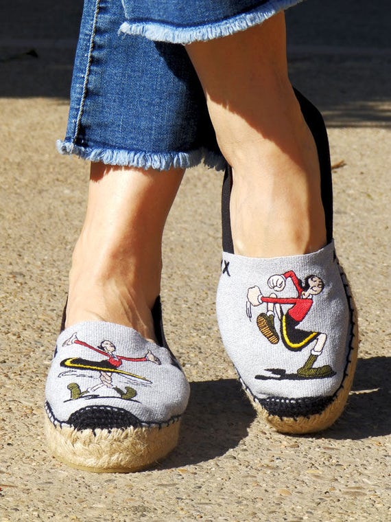 Platform shoes Olive Oyl