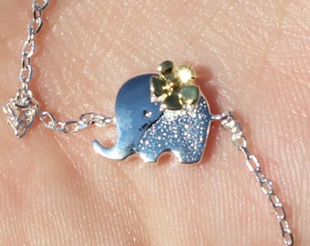 purple elephant bracelet
