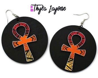Ankh Ankh earrings Large earrings - earrings