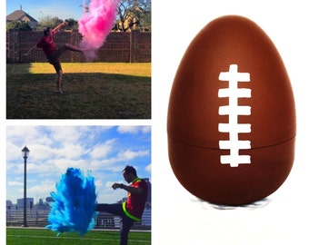 SALE 8 Inch Football Gender Reveal Football (Custom Combinations) Gender Reveal Football Baseball Golf Ball