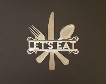 Eat Wall Art lets eat | etsy Eat Wall Art lets eat | etsy