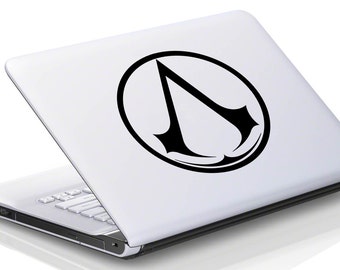 Assassin's Creed Vinyl Decal, Brotherhood, Revelations, Black Flag, Creed Unity, Gaming, Movies, Ubisoft, xbox, playstation, nintendo,ps4