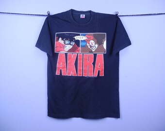 Vintage 80s Japanesse Anime Manga Akira Tshirt | Vintage Anime Kaneda The Clown Akira Tshirt | Vintage Akira Fashion Victim Ltd 80s Tshirt