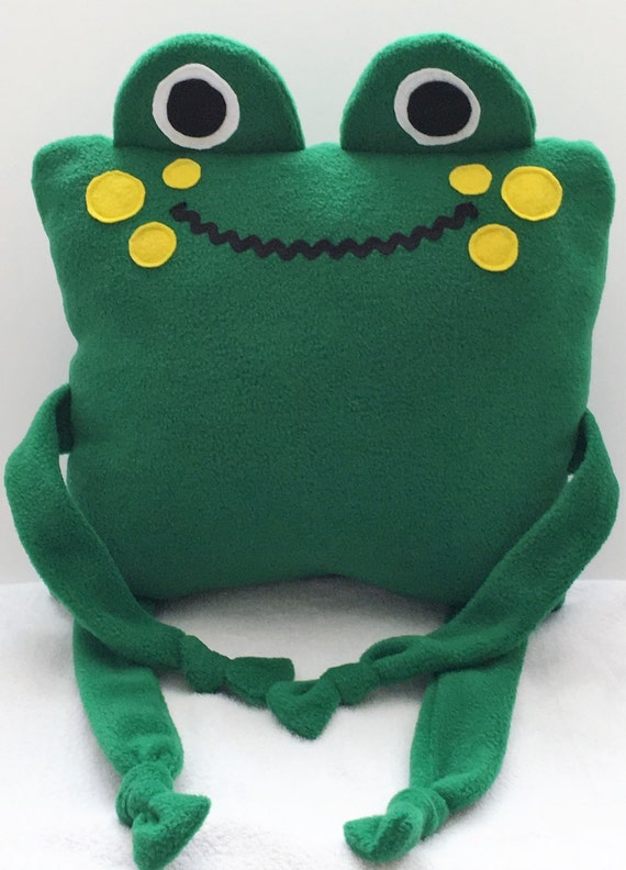 frog travel pillow