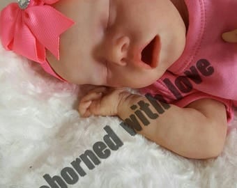 Reborn baby Custom made to order Twin A by bonnie brown