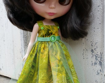 Blythe dress - Bali Breeze - Green