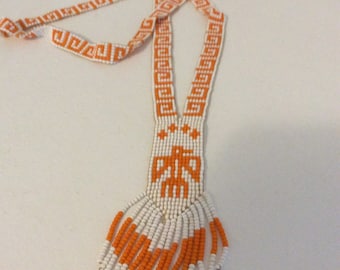 Native Art Beaded Necklace