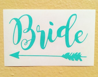 Bride Decal | Future Bride | Yeti Cup Decal | Bridal Gift | Future Mrs | Engagement Gift | Engaged | Car Decal | Cup Decal | Bride Squad |