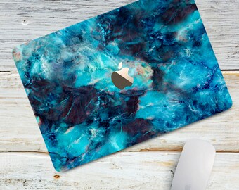 Marble Macbook Pro case Cracked Stone Marble Macbook 12 Macbook Air 11 Blue Marble Macbook Air 13 Mac Pro Retina case Pro Touch Bar case