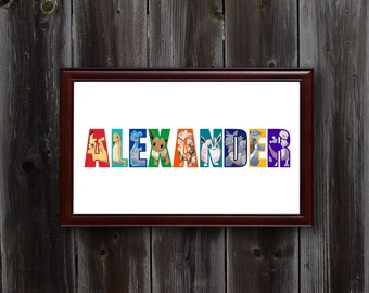 Personalized Pokemon Wall Art