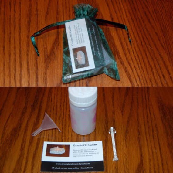 Granite Oil Candle