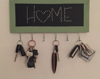 Chalkboard Key Holder