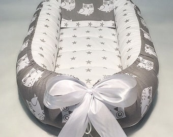 HOT SALE!!! Double-sided Baby Nest for newborn, babynest, sleep bed, snuggle nest, sleep nest, co-sleeper.
