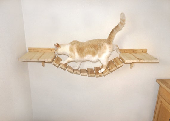 Cat Bridge Cat Boardwalk Cat Walkway Cat by CatWallFurniture