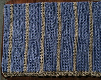 84"X64" Full/Queen - handmade afghan blanket