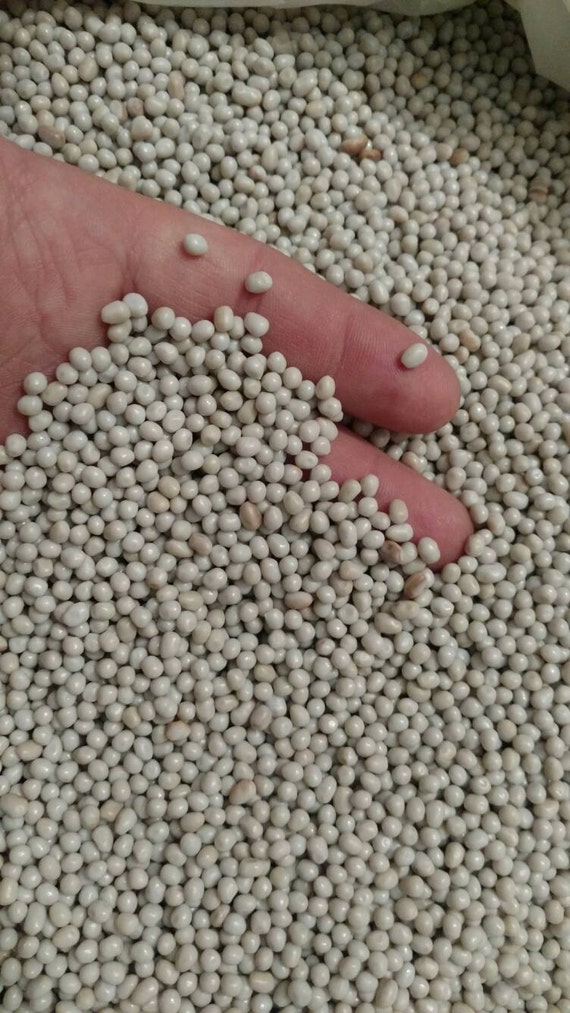 10 lbs of special spherical poly pellets multi purpose corn
