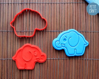 Cute Elephant Cookie Cutter, Cake and Fondant Decorate
