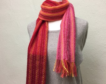 Hand-woven scarf