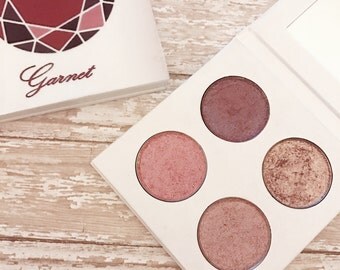 Pressed eyeshadow palette - January Birthstone - Garnet