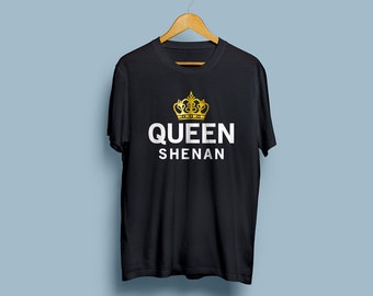 King, Queen, Princess, Prince t shirts, queen tshirts, princess tshirt, prince tshirt.
