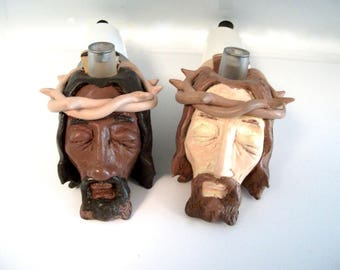 Jesus Smoking Pipe Glass Smoking Pipe Hand-Pipe Pyrex Pipe