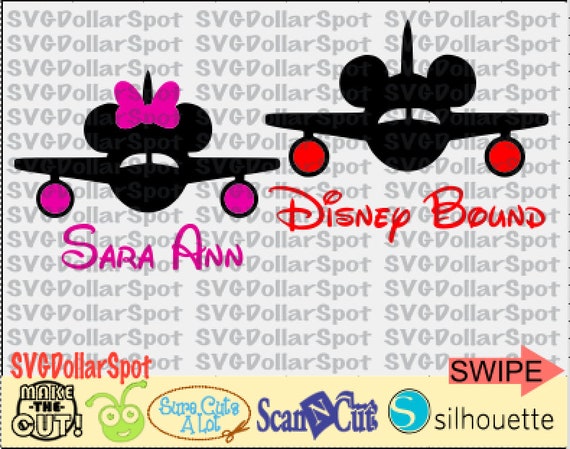 Download Disney Bound SVG Disney Trip SVG Mickey Airplane Minnie