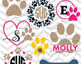Download Monogram dog | Etsy
